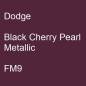 Preview: Dodge, Black Cherry Pearl Metallic, FM9.